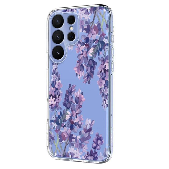 OEM - Mobilskal till Samsung Galaxy S26 Ultra Blommönster TPU - Wisteria
