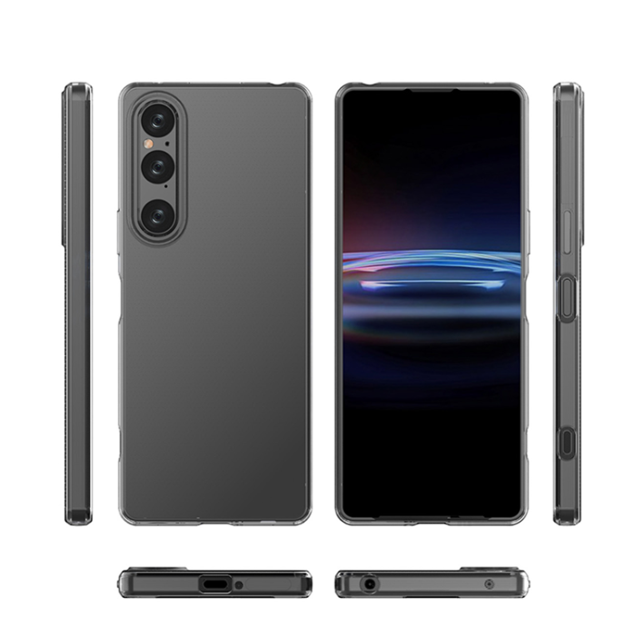 UTGATT1 - Sony Xperia 1 V Mobilskal Ultra Clear 0.5mm - Transparent
