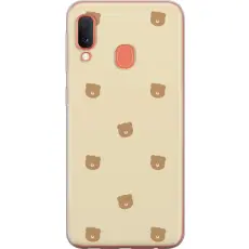 Gustaf - Mobilskal till Samsung Galaxy A20e med Bj&ouml;rnm&ouml;nster