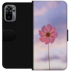 iSecrets - Pl&aring;nboksfodral till Xiaomi Redmi Note 10S med Rosa blomma