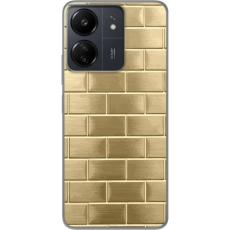 iSecrets - Mobilskal till Xiaomi Redmi 13C med Gyllene Murstenar
