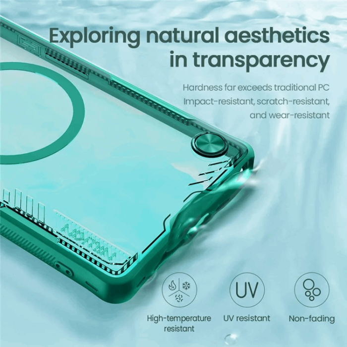 Nillkin - Nillkin Galaxy S25 Ultra Mobilskal Magsafe Iceblade Prop - Svart