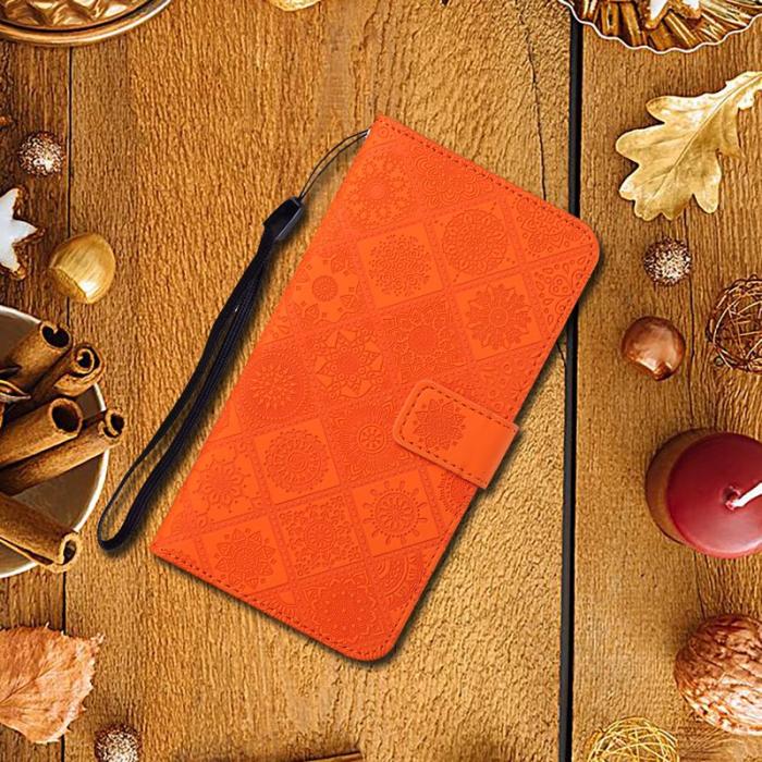 OEM - Plånboksfodral för Samsung Galaxy S26 Konstläder - Orange