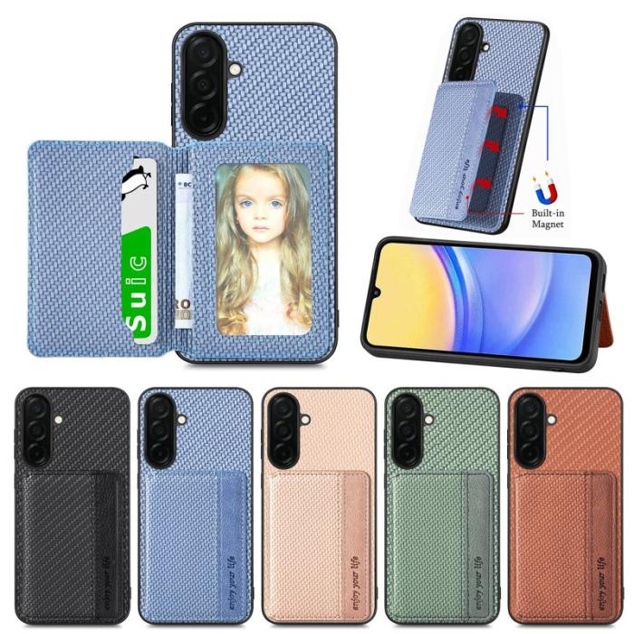 OEM - Mobilfodral för Samsung Galaxy S26 Konstläder RFID - Blå
