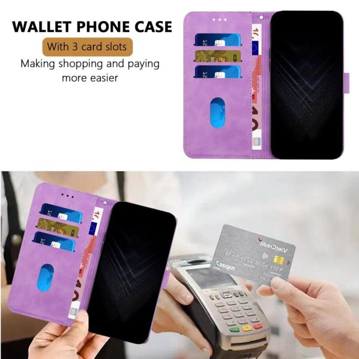 OEM - Plånboksfodral för Samsung Galaxy S26 Konstläder Stativ - Lila