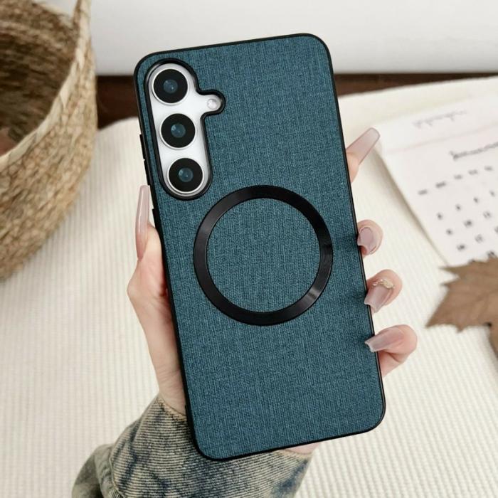 OEM - Mobilskal för Samsung Galaxy S26 Plus Magnetiskt TPU - Mörkgrön