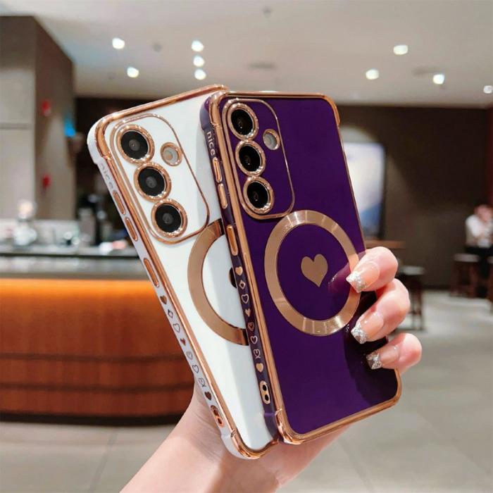 OEM - Mobilskal för Samsung Galaxy S26 Plus Magnetiskt TPU - Mörklila
