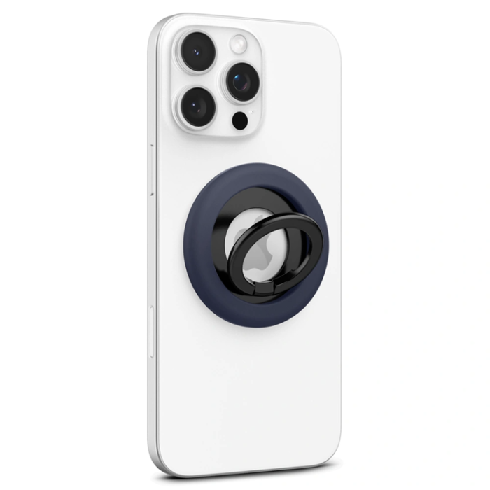 Spigen - Spigen Mobil Ringhållare Magsafe Magnetic Nano Pop - Marinblå