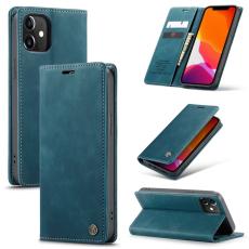 Caseme - CASEME 013 Series iPhone 12 Pro Pl&aring;nboksfodral Konstl&auml;der St&auml;ll Gr&ouml;n