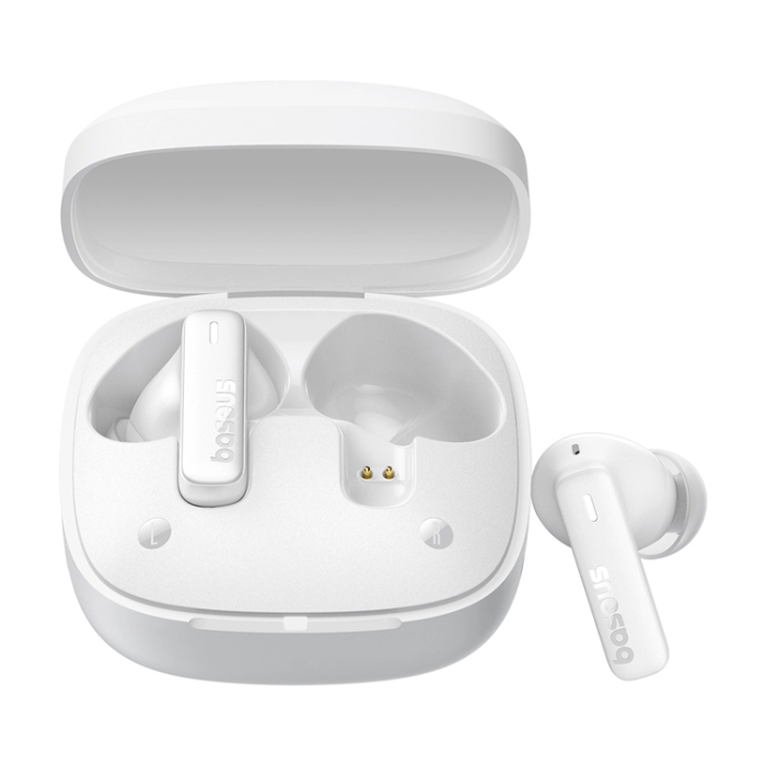 BASEUS - Baseus TWS In-Ear Hörlurar Bowie E19 - Vit