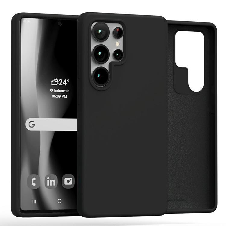 Mercury Galaxy S25 Ultra Mobilskal Silikon - Svart | 2353 | AlltMobil