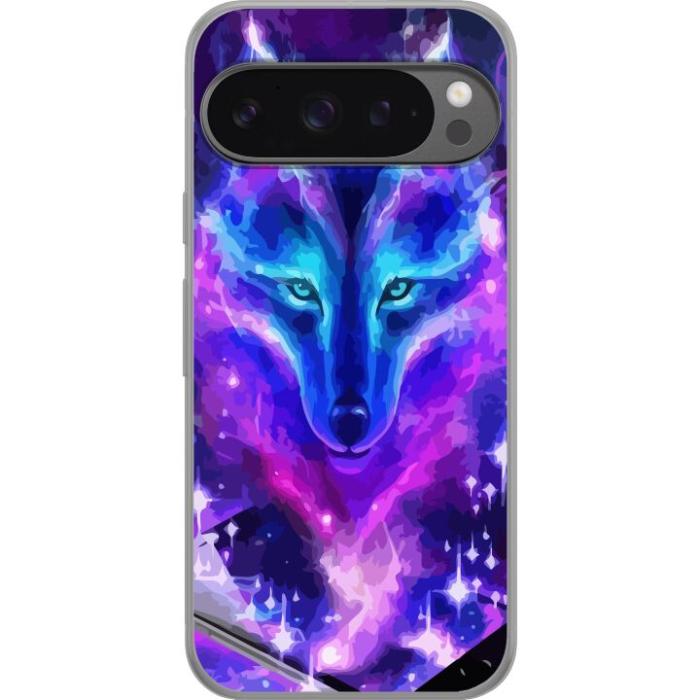 iSecrets - Mobilskal till Google Pixel 9 Pro XL med Neon Varg