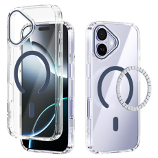 ABEEL - ABEEL iPhone 17 Mobiskal MagSafe Anti Scratch - Blå