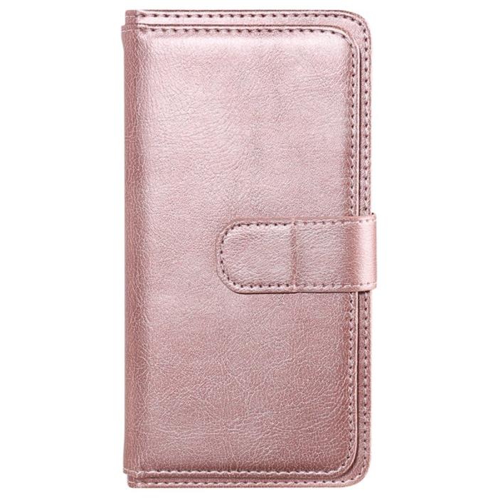 OEM - Mobilskal till Samsung Galaxy S26 Ultra KonstLäder Ställ - Roséguld
