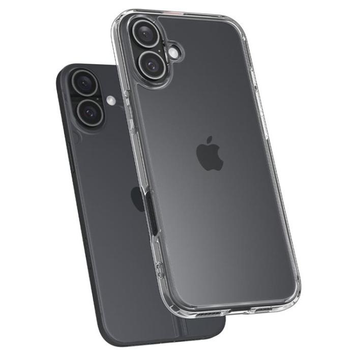 Spigen - Spigen iPhone 16 Plus Mobilskal Ultra Hybrid - Crystal Clear