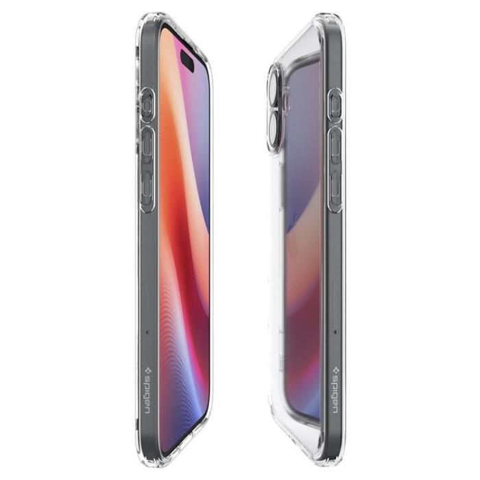 Spigen - Spigen iPhone 16 Plus Mobilskal Ultra Hybrid - Crystal Clear