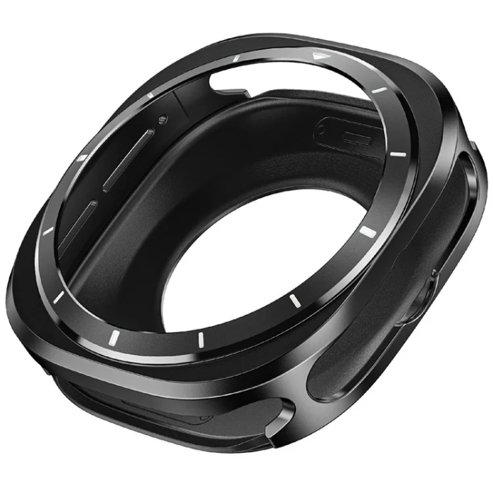 OEM - Galaxy Watch Ultra (47mm) Skal Bumper - Svart/Vit