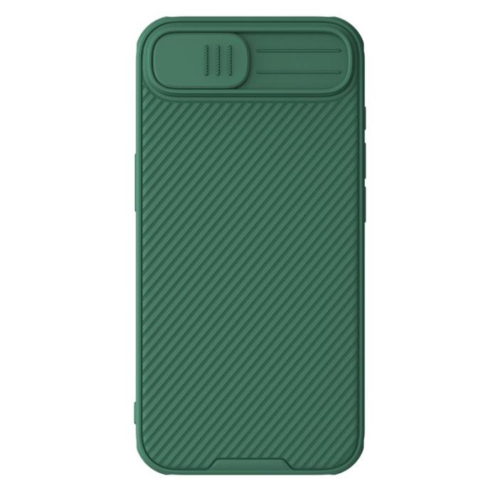 Nillkin - NILLKIN Camshield Pro Mobilskal till iPhone 16e med Kameraskydd - Grön