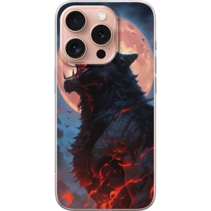 iSecrets - Mobilskal till Apple iPhone 16 Pro med Ylande varg