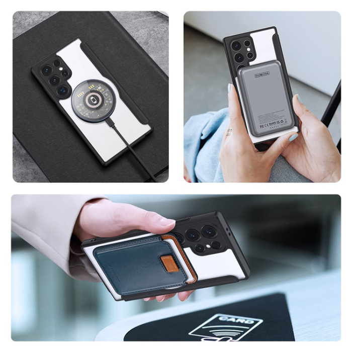 Dux Ducis - Dux Ducis Galaxy S24 Ultra Plånboksfodral MagSafe Skin X Pro