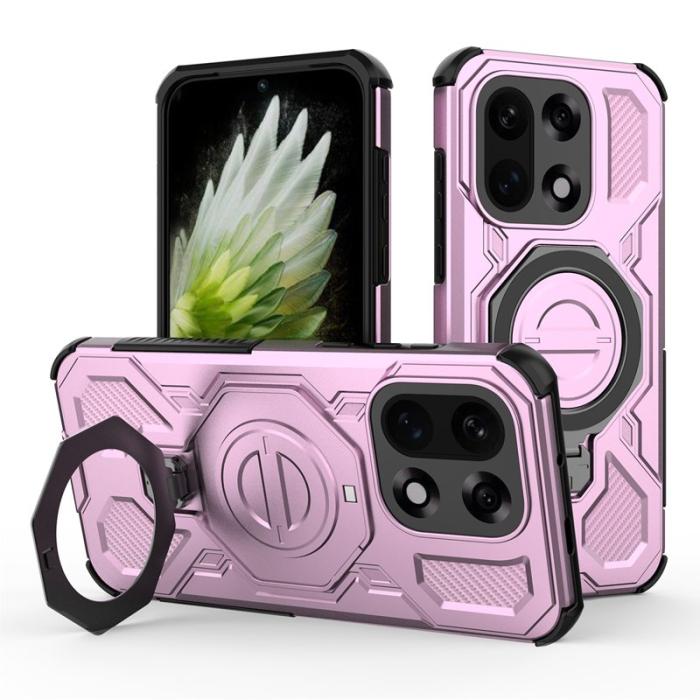 OEM - Mobilskal till OnePlus 15 5G Plast Stötsäker Med Kickstand - Rosa