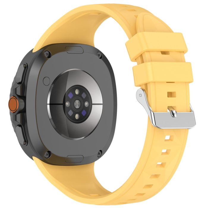A-One Brand - Galaxy Watch 8/8 Classic (40/44/46mm) Armband Textured - Gul