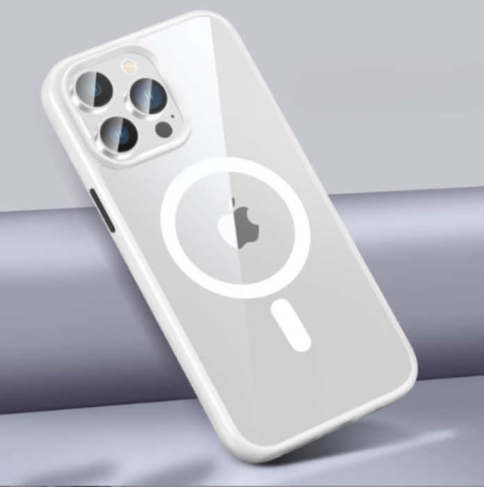 A-One Brand - iPhone 14 Pro Skal Magsafe Magnetic - Vit