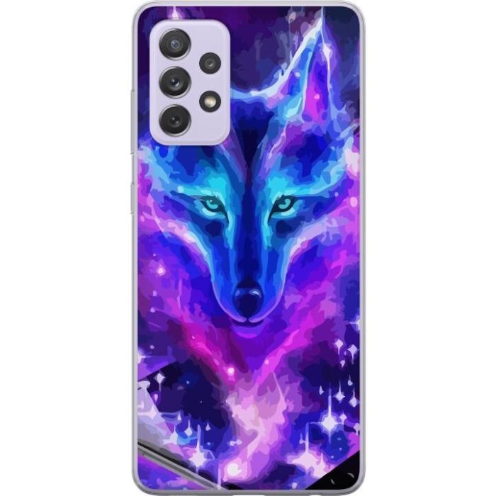 iSecrets - Mobilskal till Samsung Galaxy A52s 5G med Neon Varg