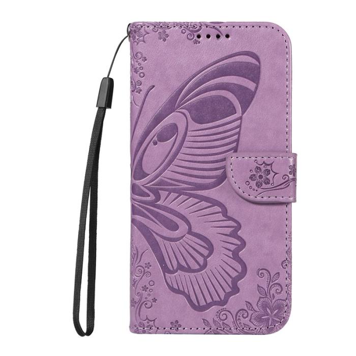 OEM - Samsung Galaxy S26 Plus Skal PU Läder Folio Flip - Ljus Lila