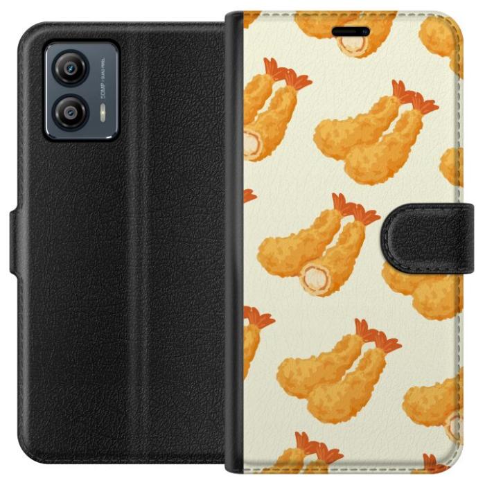 iSecrets - Plånboksfodral till Motorola Moto G53 med Räkor