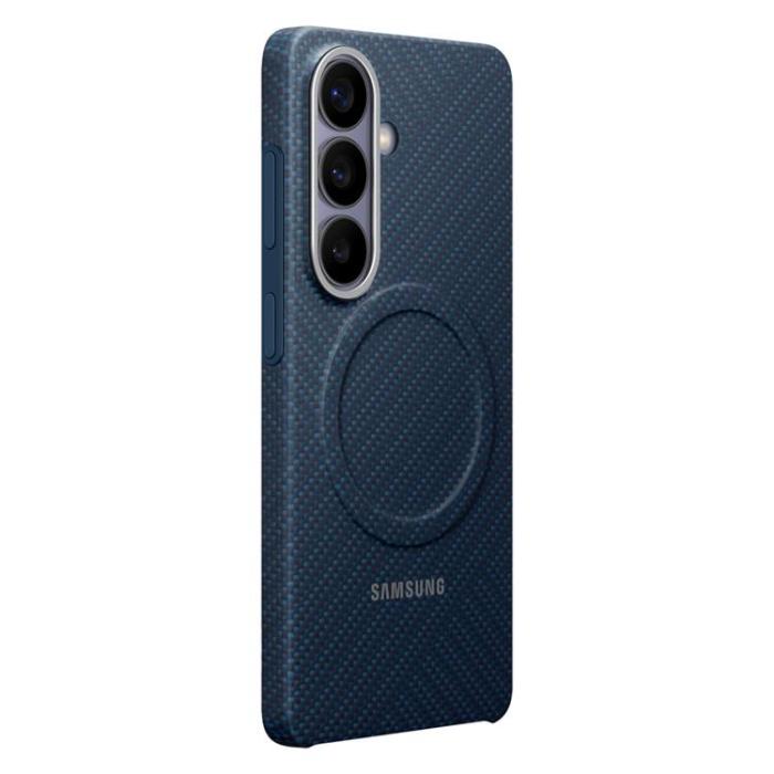 Samsung - Samsung Mobilskal För Galaxy S26 MagSafe Carbon Magnet - Blå