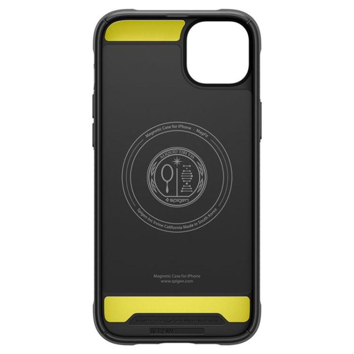 Spigen - Spigen iPhone 14 Plus Skal Mag Magsafe Rugged Armor - Matte Svart