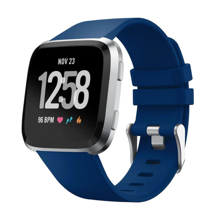 A-One Brand - FitBit Versa 2/Versa Armband Silikon - Blå
