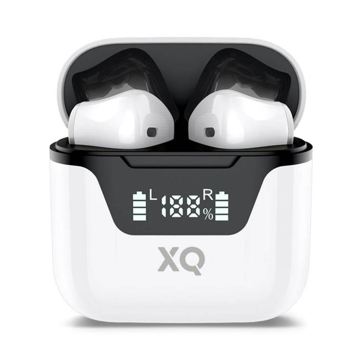 UTGATT5 - XQISIT TWS Button type TW200 Vit - Trådlösa In-Ear hörlurar