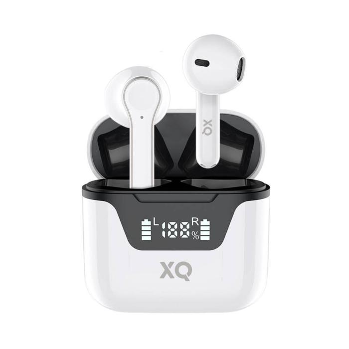 UTGATT5 - XQISIT TWS Button type TW200 Vit - Trådlösa In-Ear hörlurar