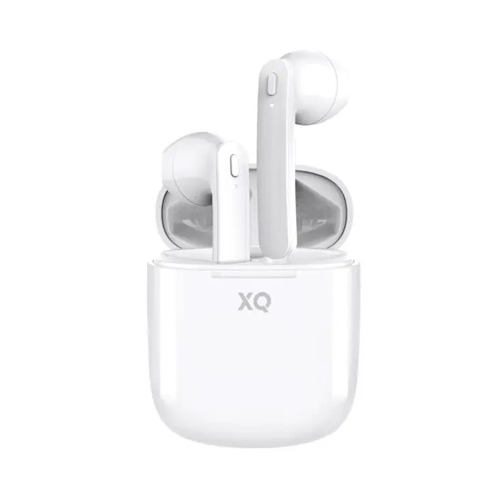 UTGATT5 - XQISIT True Wireless Lite Vit - Trådlösa In-Ear hörlurar