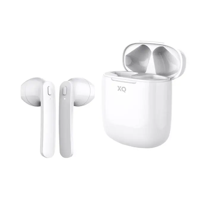 UTGATT5 - XQISIT True Wireless Lite Vit - Trådlösa In-Ear hörlurar