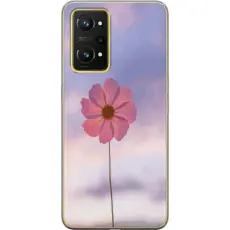 Gustaf - Mobilskal till Realme GT Neo 3T med Rosa blomma