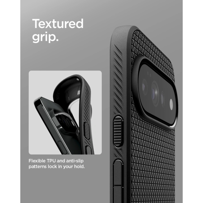 Spigen - Spigen Mobilskal För Google Pixel 11 Pro XL Liquid Air - Matt Svart