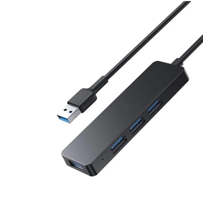 SiGN - SiGN Hub 4xUSB-A - Svart