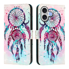 A-One Brand - iPhone 17 Plånboksfodral Printing Pattern Med Strap