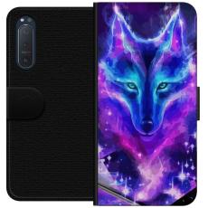 iSecrets - Pl&aring;nboksfodral till Sony Xperia 5 II med Neon Varg