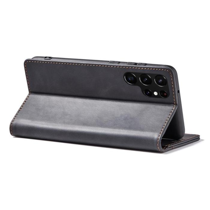 OEM - Galaxy S22 Ultra Plånboksfodral Magnet Fancy - Svart