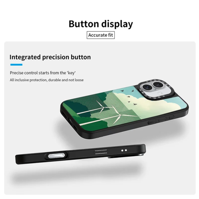 A-One Brand - Mobilskal till iPhone 16 MagSafe Aluminium Silikon