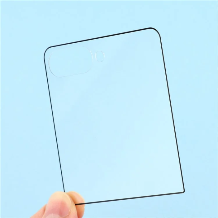 A-One Brand - Galaxy Z Flip 7 Härdat Glas Skärmskydd - Clear