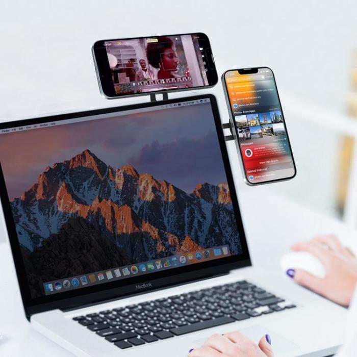 Kingxbar - Kingxbar Magnetisk Mobilhållare MagSafe - Vit