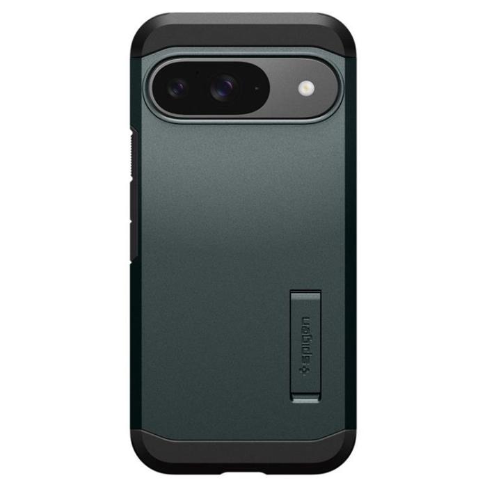 UTGATT - Spigen Google Pixel 9/9 Pro Mobilskal Tough Armor - Abyss Grön