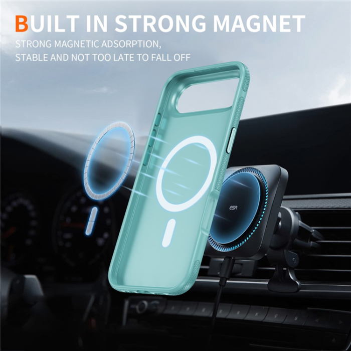 A-One Brand - iPhone Air Mobilskal MagSafe PC + TPU Shockproof - Himmelsblå