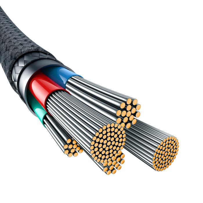 BASEUS - BASEUS USB-C till Lightning Kabel 20W 2m 480Mbps - Vit