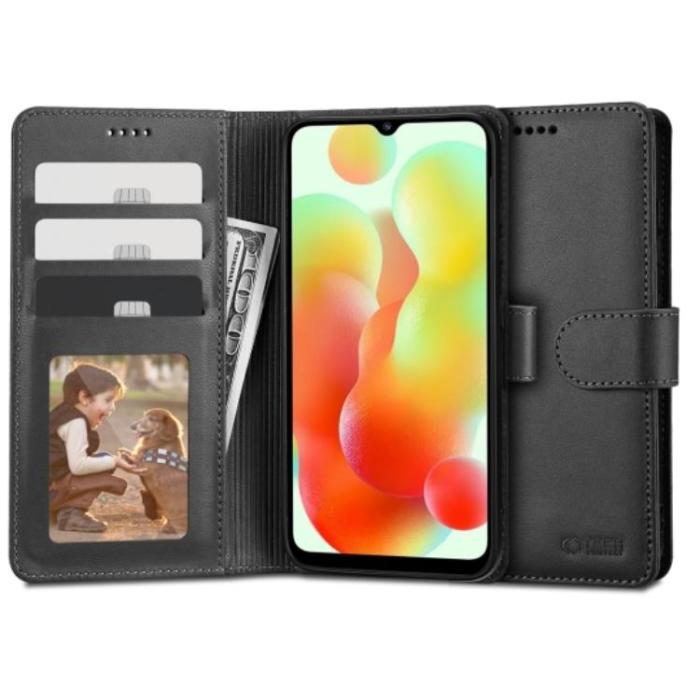Tech-Protect - Tech-Protect Xiaomi Redmi 12C Plånboksfodral - Svart